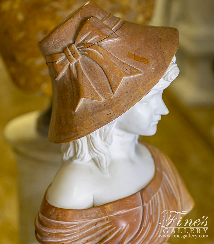 Marble Statues  - Victorian Era Bust - MBT-109